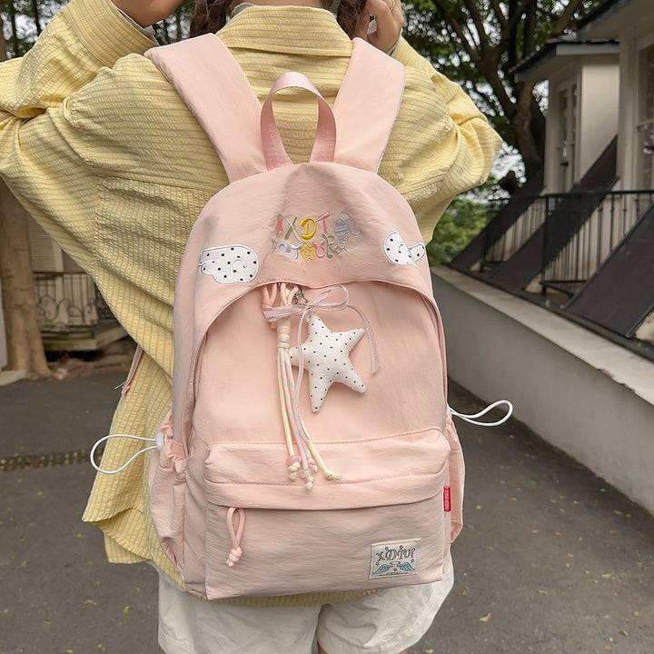 Decorative Star-Themed Casual Backpack Kalsten