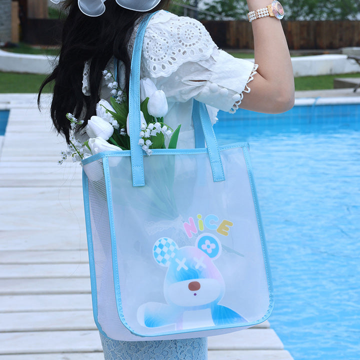 Leisure Handbag With Cute Bear Design Kalsten