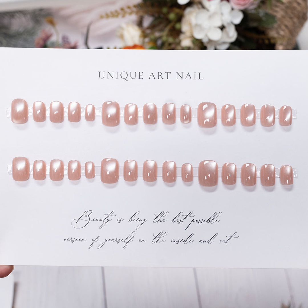 Elegant Press-On Nail Art Set