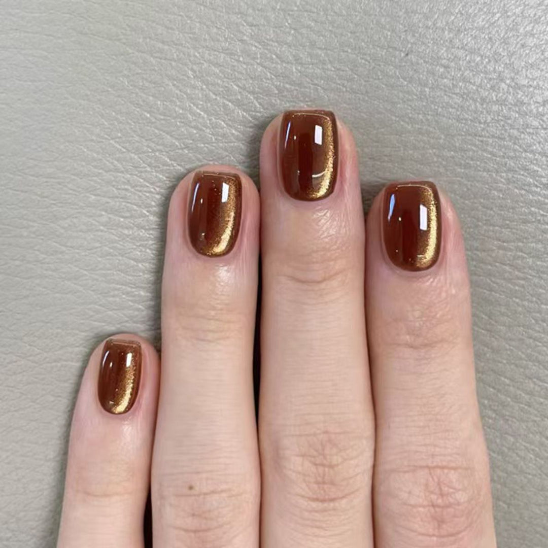 Artificial nails with modern night motif Kalsten