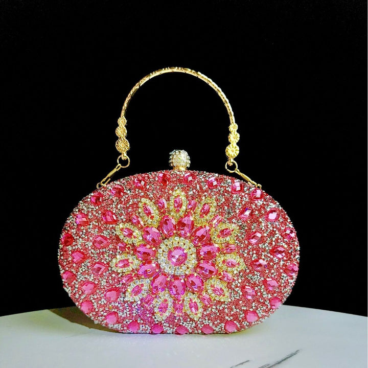 Decorative Bejeweled Evening Handbag