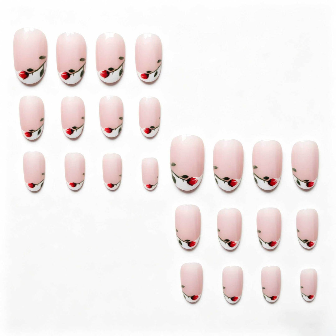 Floral Accent Nail Art Set