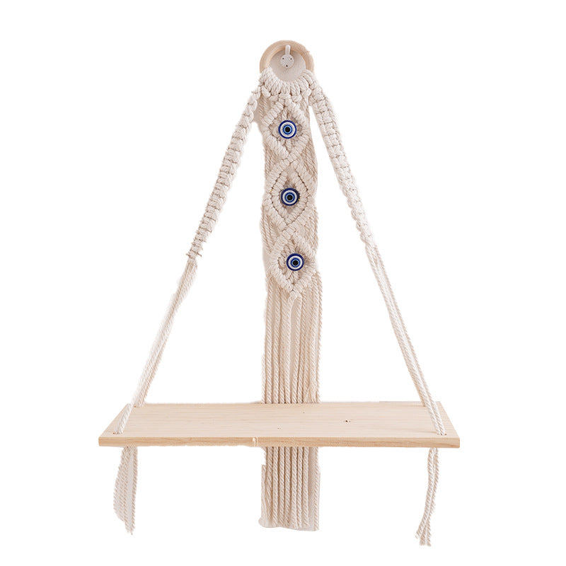 Decorative Macrame Hanging Shelf Organizer Kalsten