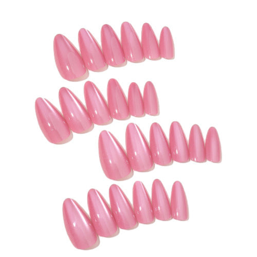 Glamorous artificial nail set with glitter and glamour accents Kalsten