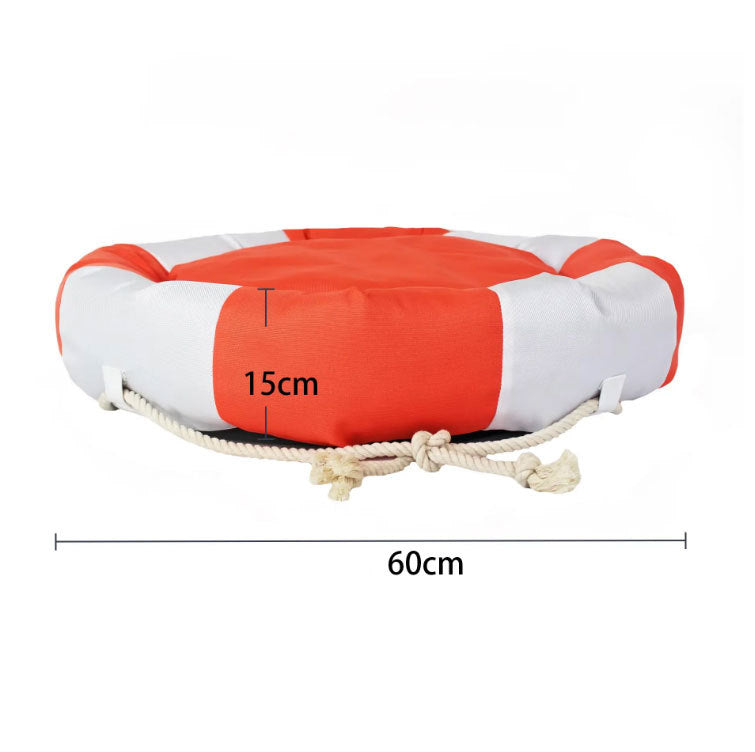 Circular Plush Dog Bed
