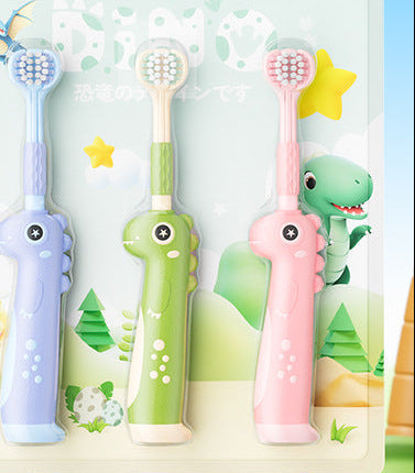 3D Character-Themed Soft-Bristle Toothbrush Set Kalsten