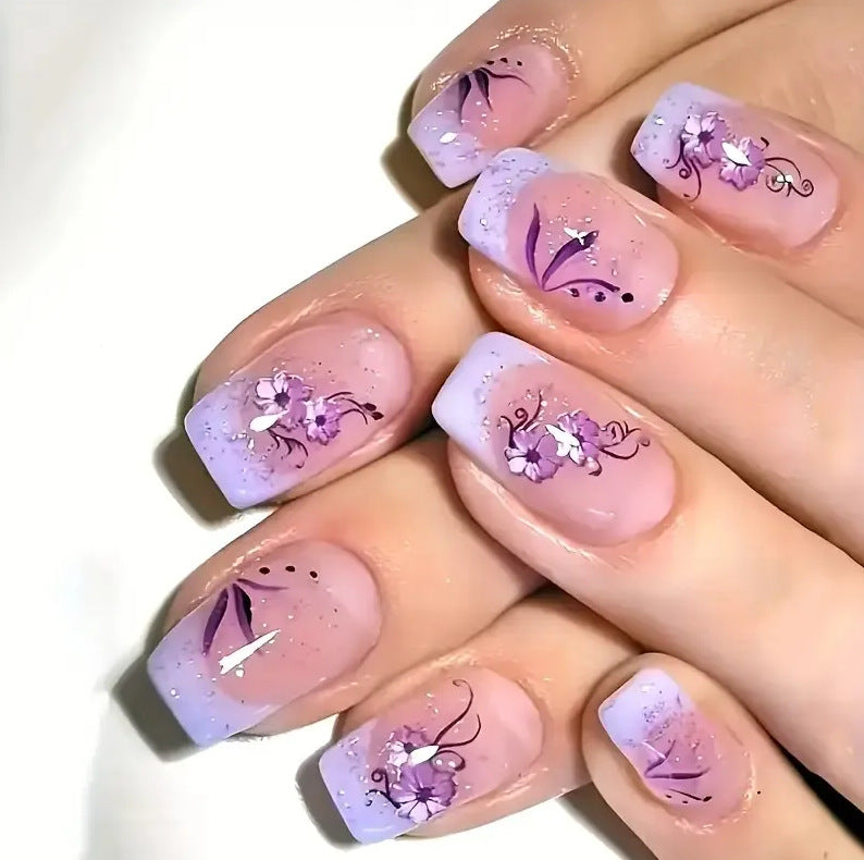 Floral-Themed Nail Art Set Kalsten