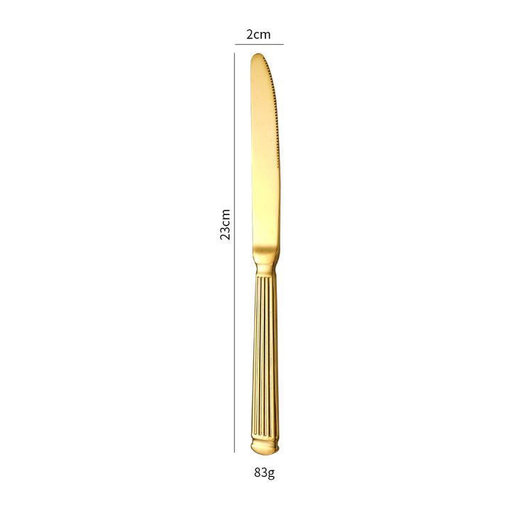 Elegant dessert spoon with exclusive surface design Kalsten