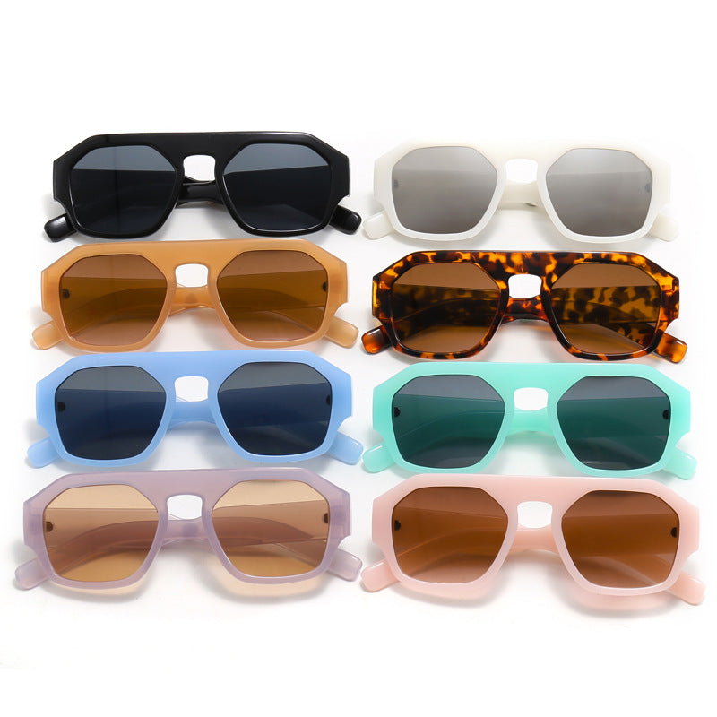 Ladies fashionable geometric sunglasses Kalsten