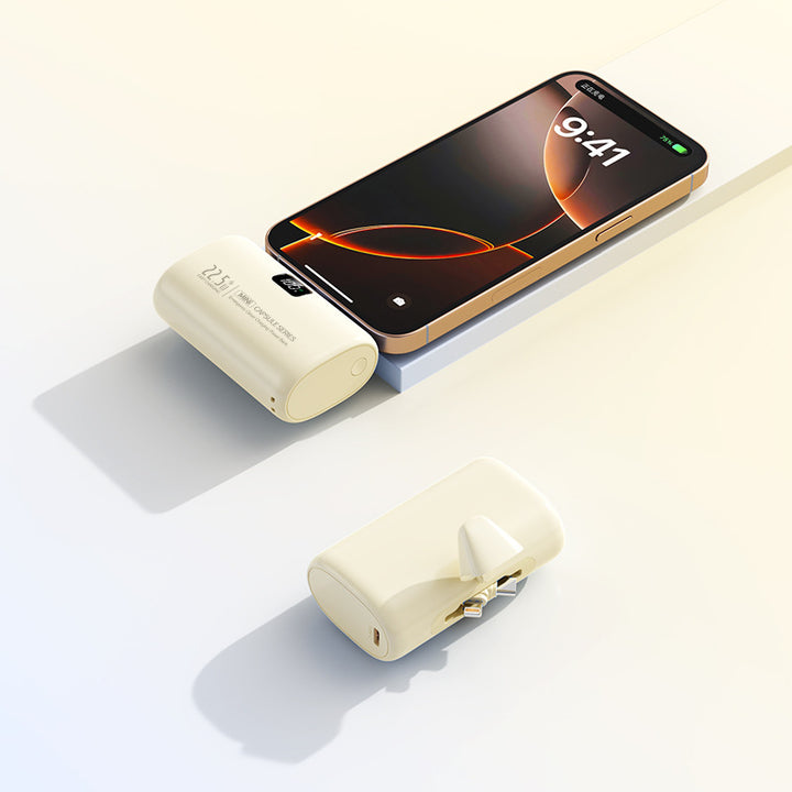 Portable power bank with integrated charger Kalsten