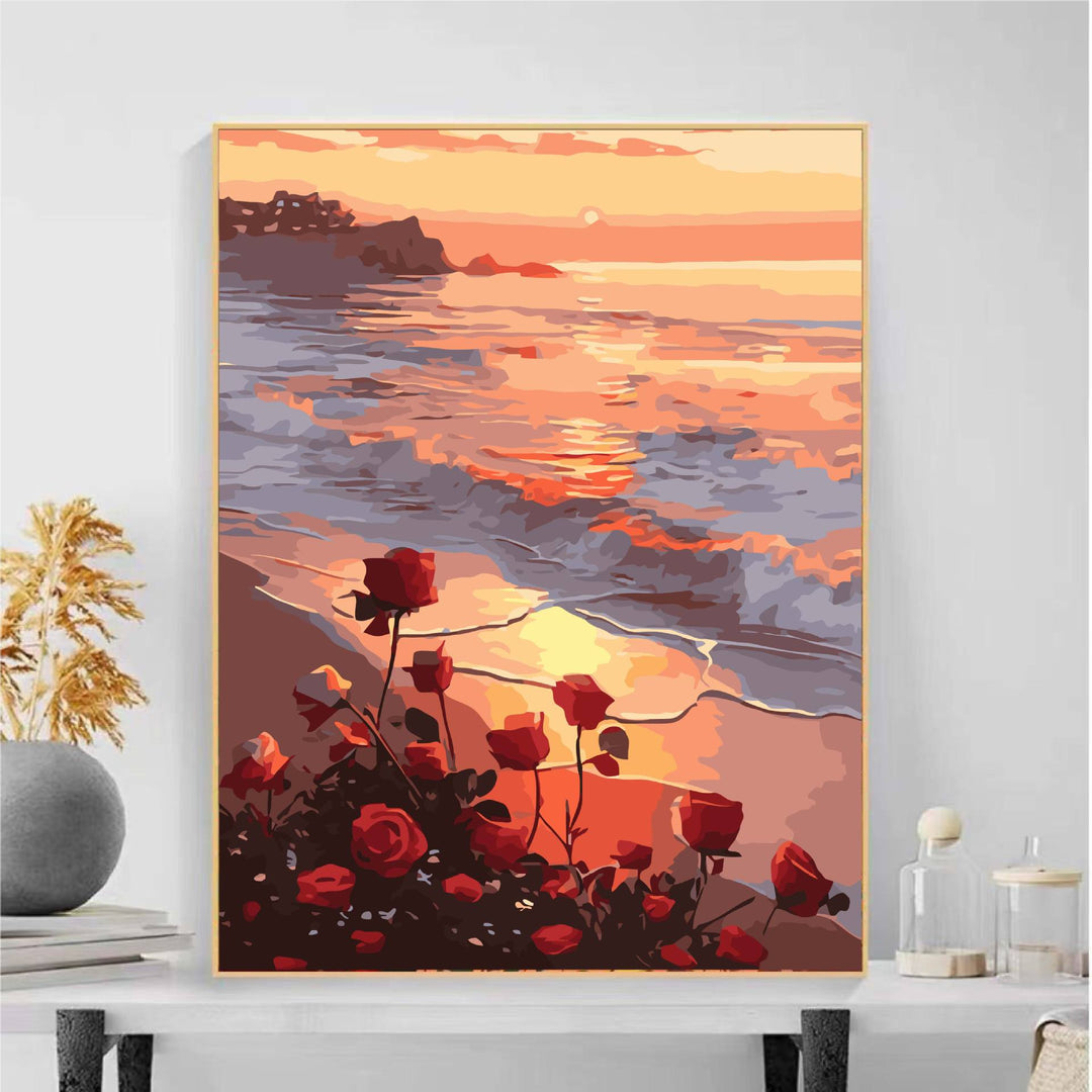 Scenic Ocean Sunset Wall Art Kalsten