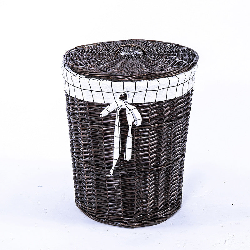 Decorative Woven Laundry Hamper Kalsten