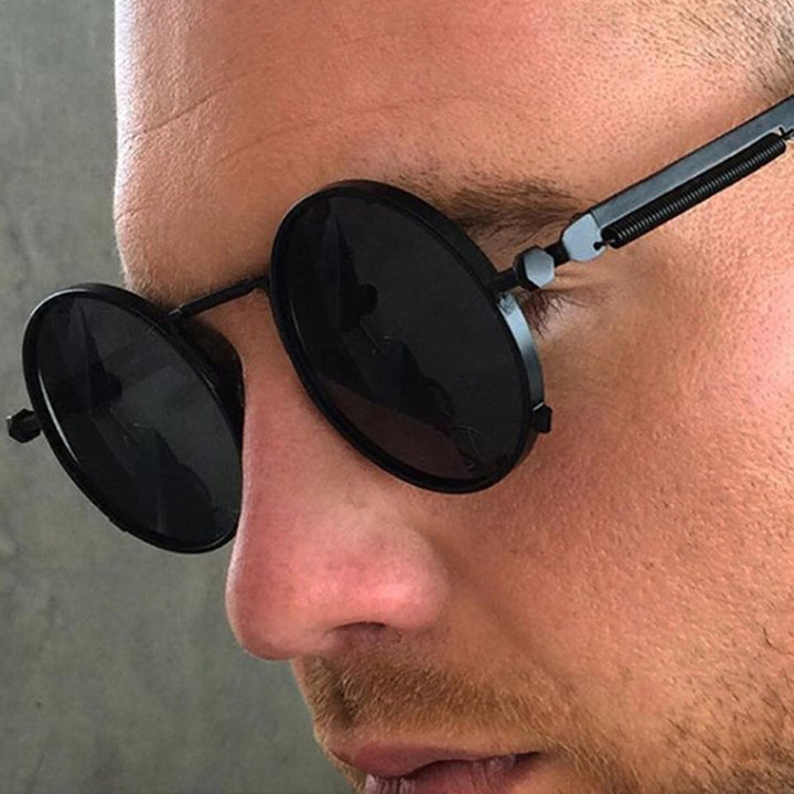 Vintage Round Frame Sunglasses Kalsten