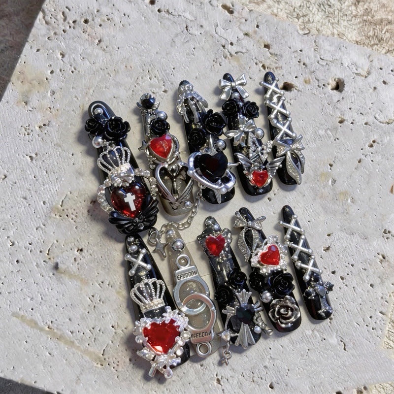 Gothic Decorative Nail Art Clusters