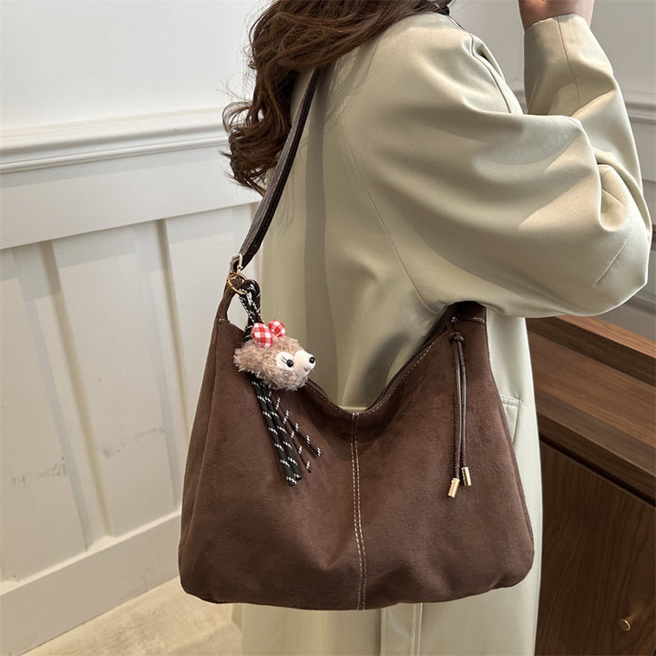 Soft Suede Hobo Handbag Kalsten