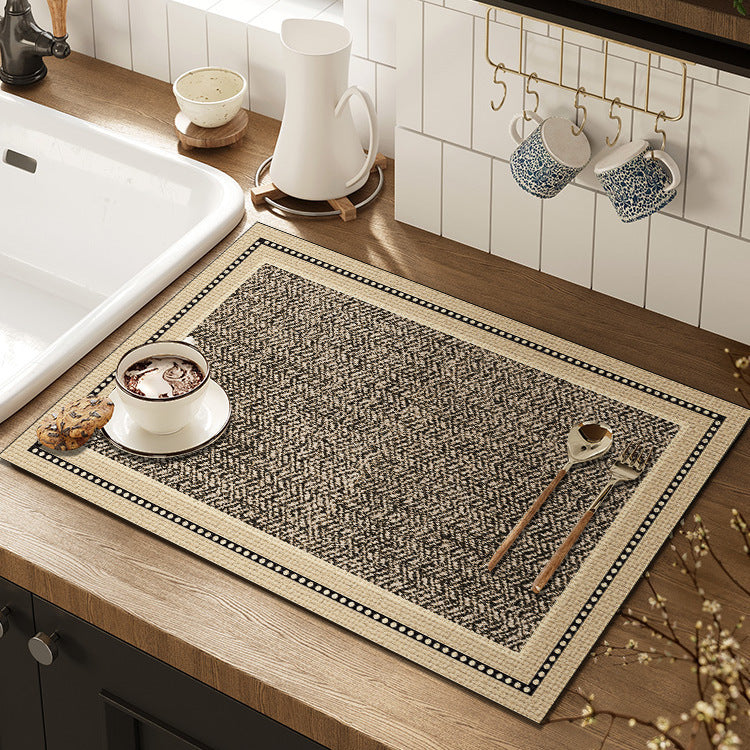 Artistic Floral Kitchen Mat Kalsten