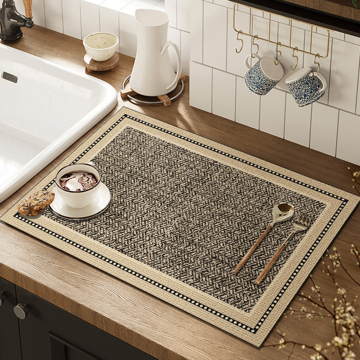 Artistic Floral Kitchen Mat Kalsten