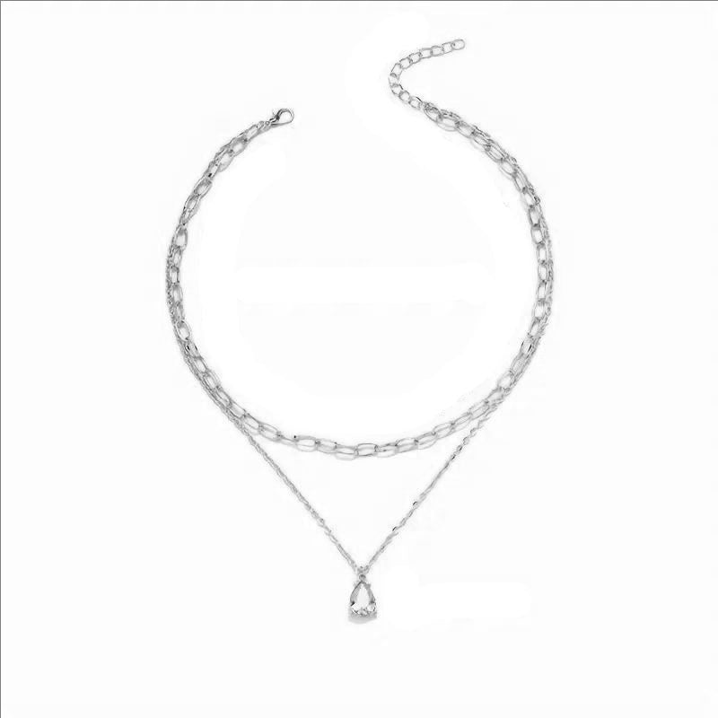 Layered Link Chain Necklace Kalsten
