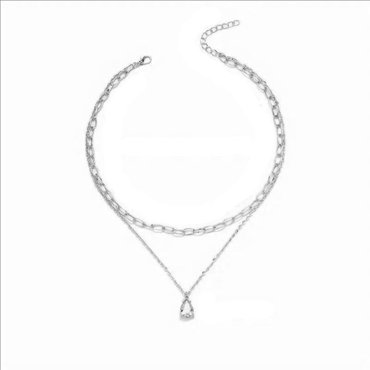 Layered Link Chain Necklace Kalsten
