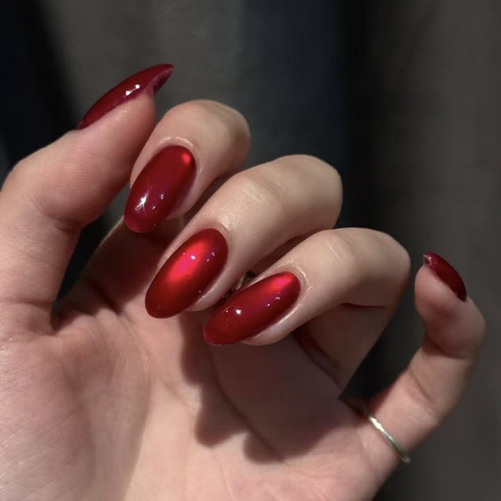 Artificial nails with modern night motif Kalsten