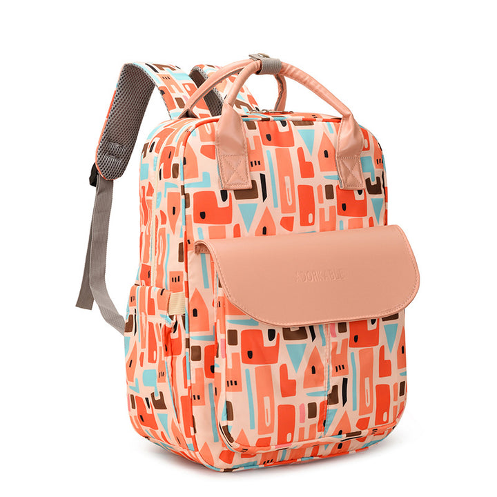 Cat Print Backpack Kalsten