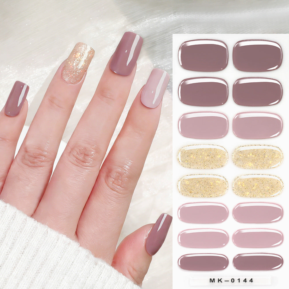Premium Glossy Gel Nail Tips Set