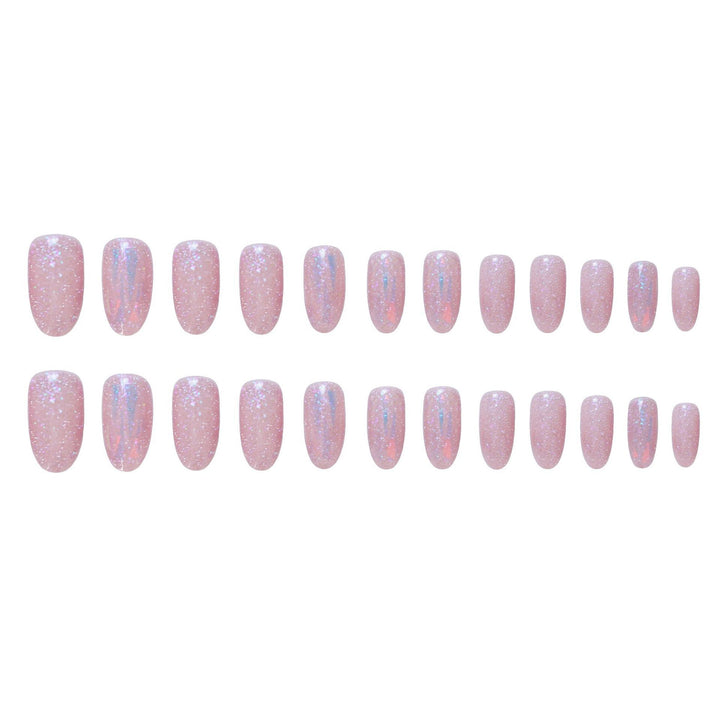 Sparkling Glittery Press-On Nail Set Kalsten 1790727491