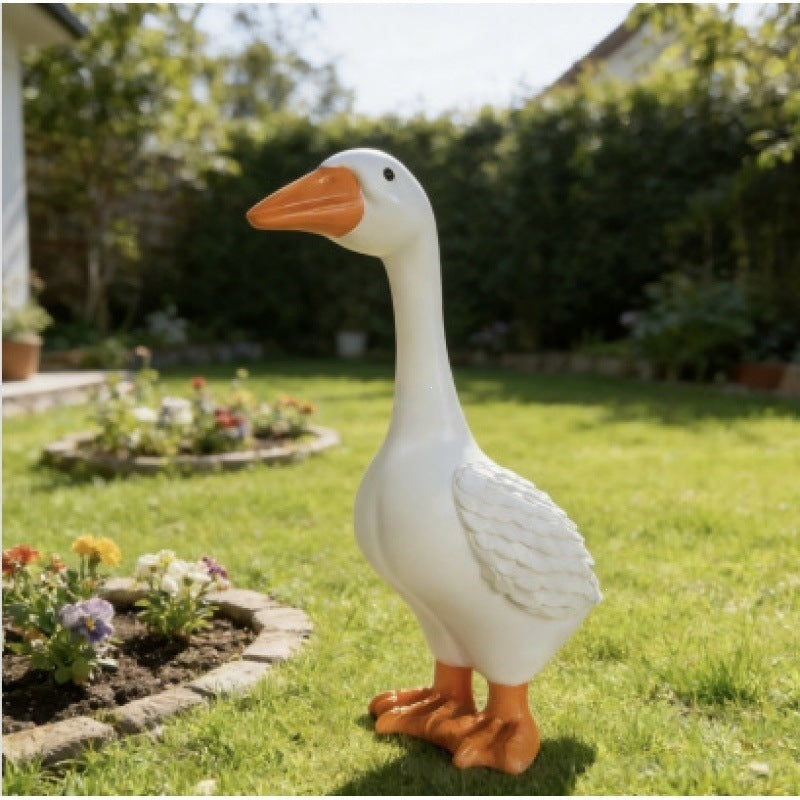 Decorative Garden Goose Figurine Kalsten