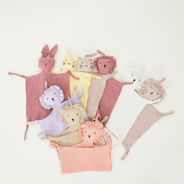 Soft Cotton Bunny Lovey Blanket kalsten