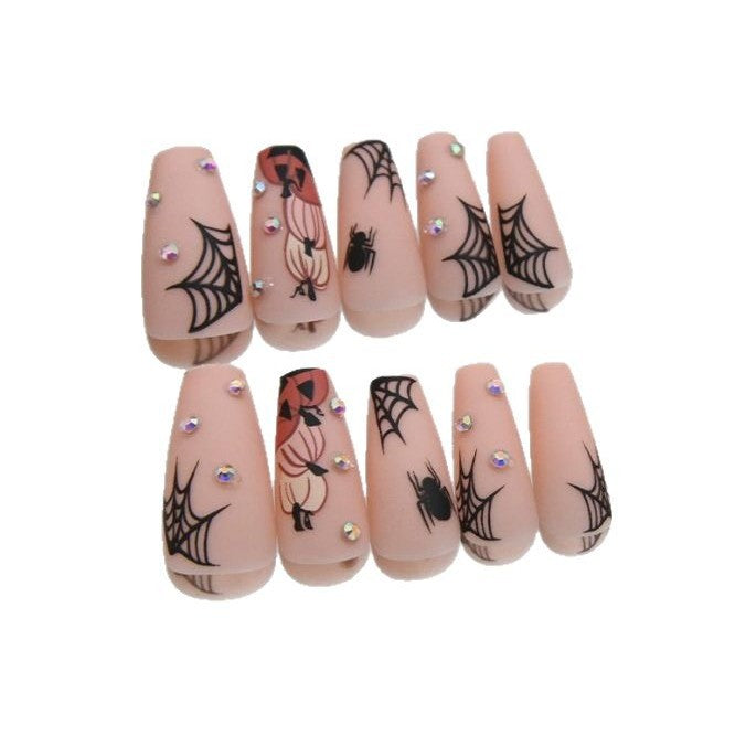 Halloween-Themed Decorative Nail Art Extensions Kalsten