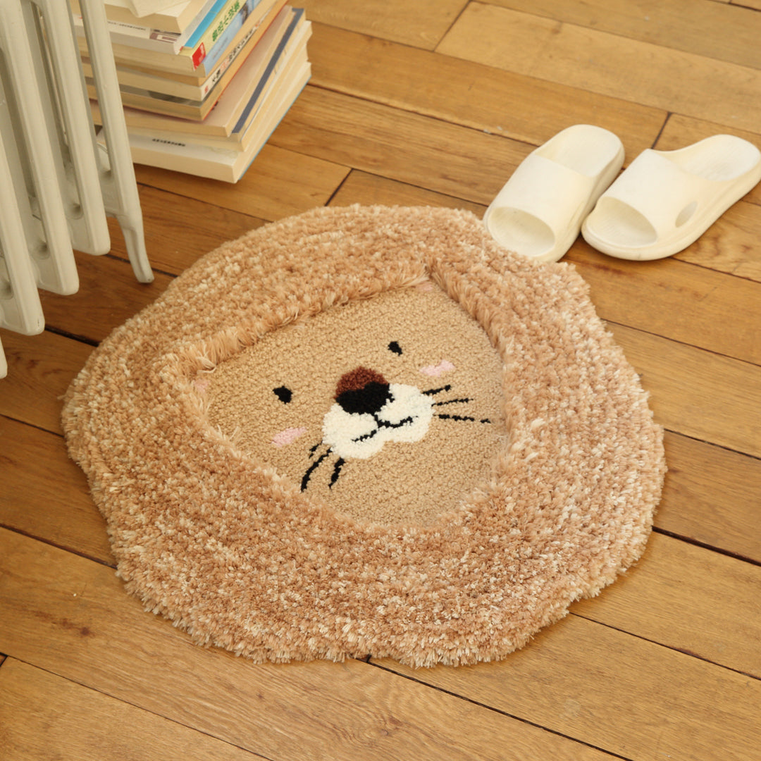 Cute Animal-Themed Bathroom Mat