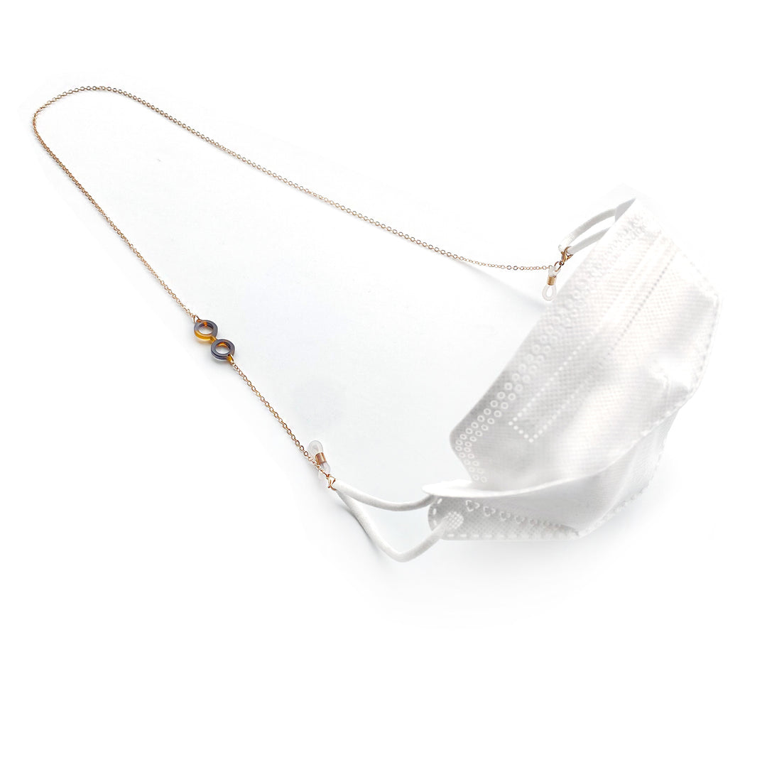 Elegant Eyewear Chain with Decorative Links Kalsten