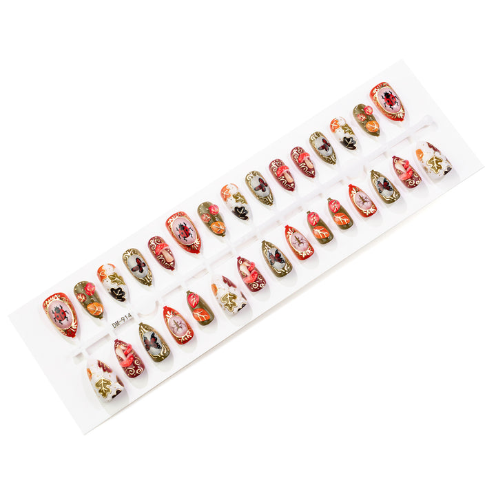 Artistic Manual Press-On Nail Art Set