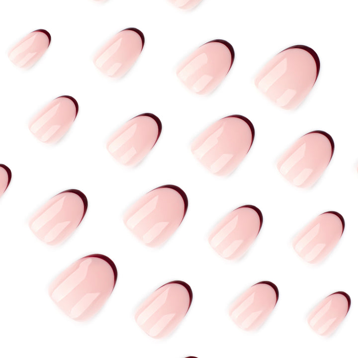 Elegant Nail Art with Gradient and Glossy Finish Kalsten