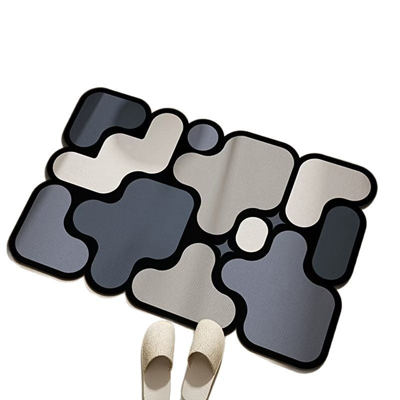Modern Abstract Floor Mat Kalsten