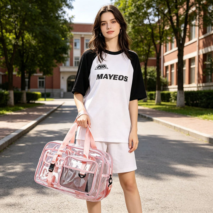 Transparent Travel Sports Tote