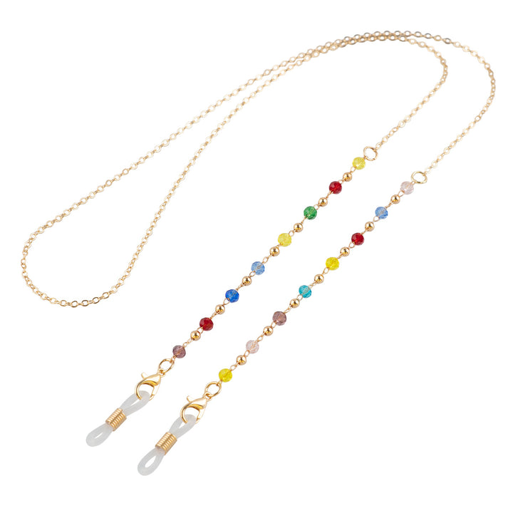 Colorful Crystal Decorative Eyewear Chain Kalsten