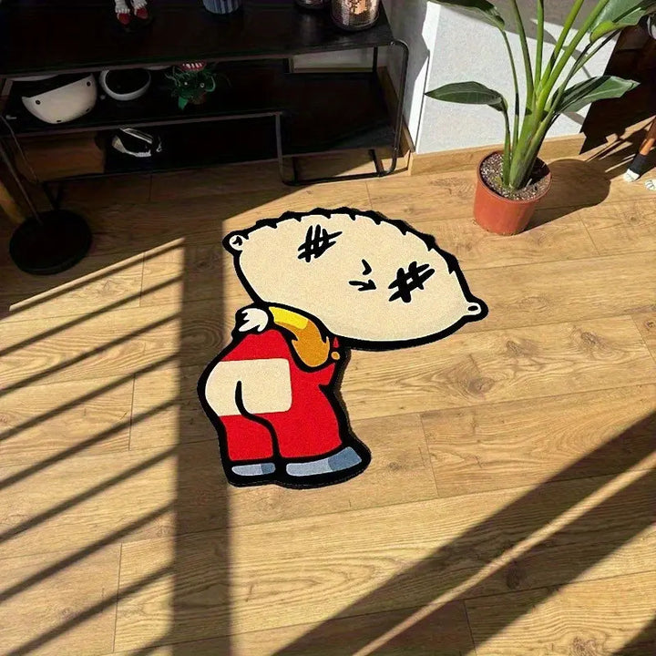 Cartoon Character Area Rug for Kids