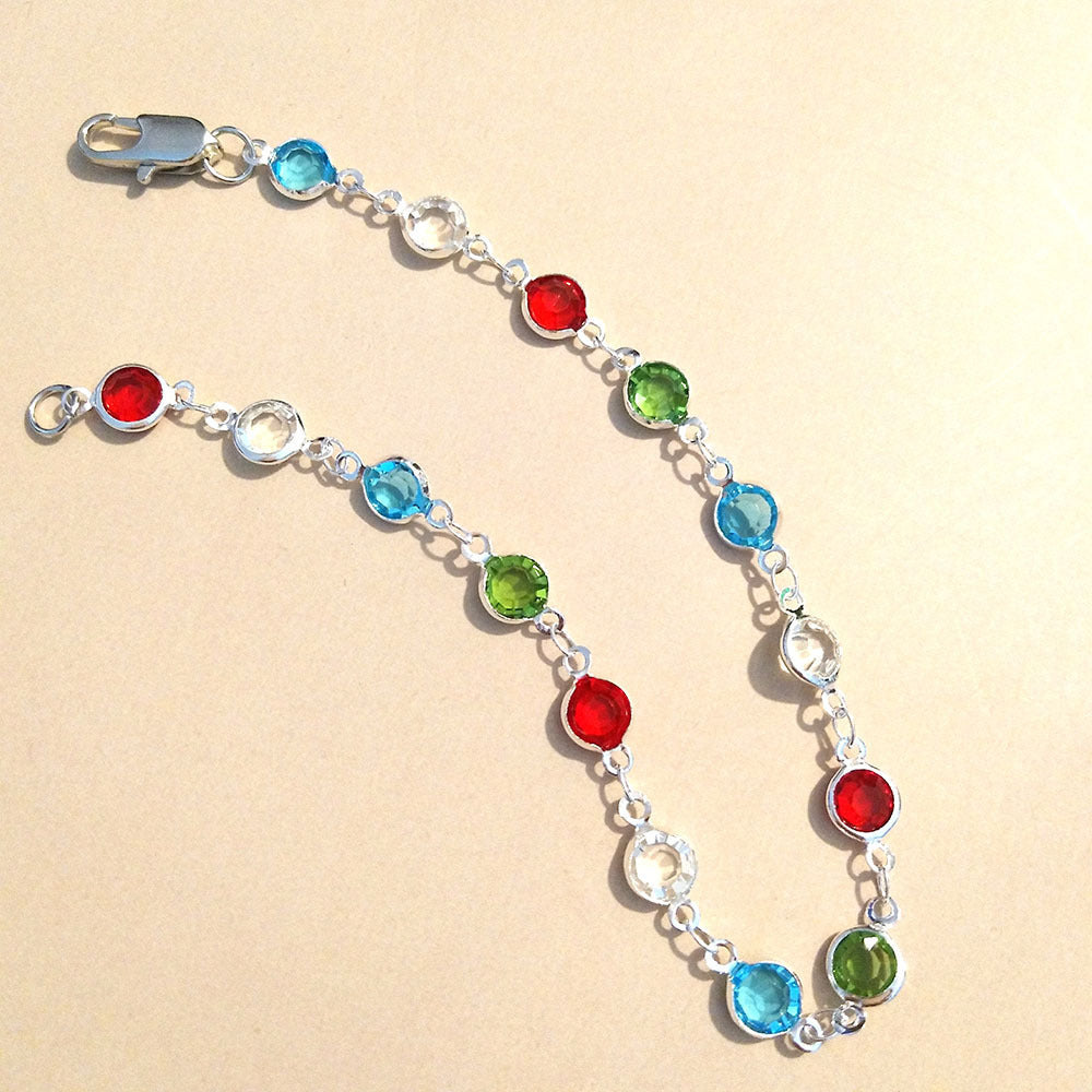 Multi-Color Gemstone Bracelet Kalsten
