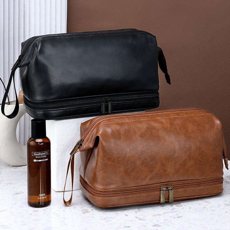 Cosmetic Transport Bag Made of High-Quality Synthetic Leather Kalsten