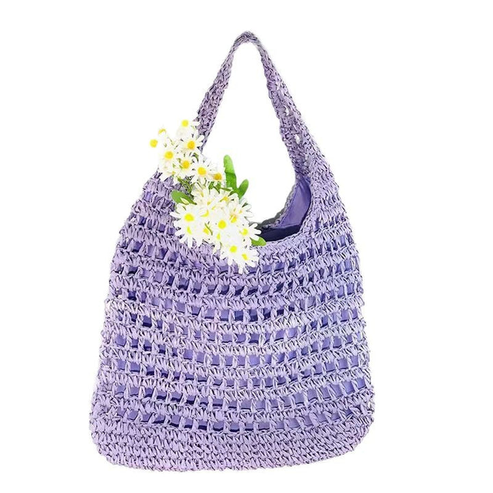 Handcrafted Large Macrame Shoulder Bag Kalsten