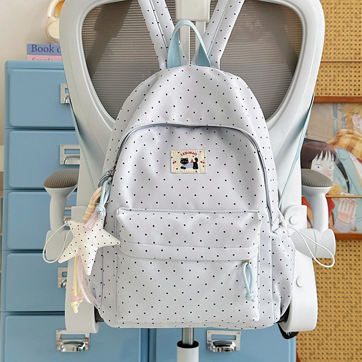 Cute Polka-Dot Backpack Kalsten