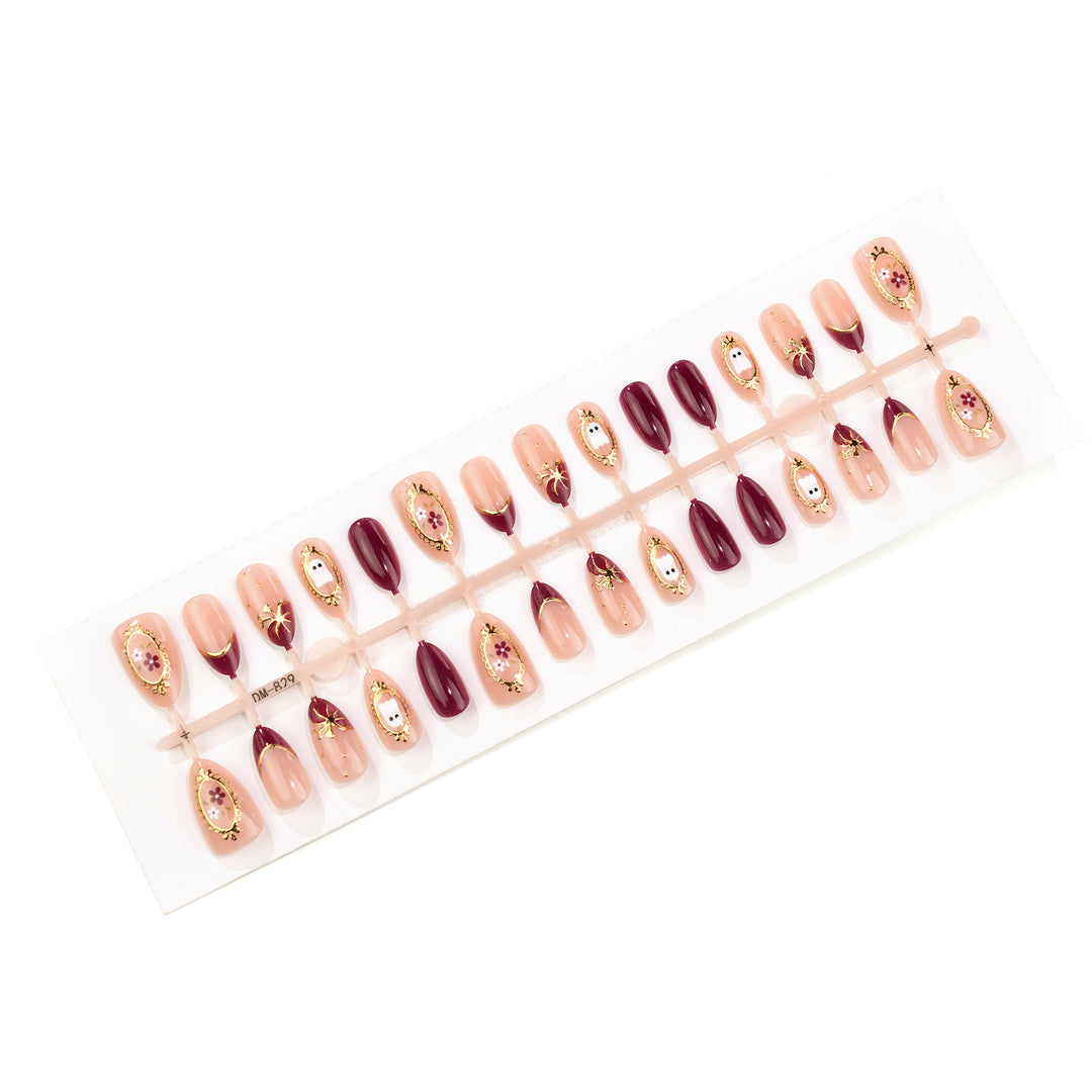Creative Themed Press-On Nail Art Kalsten