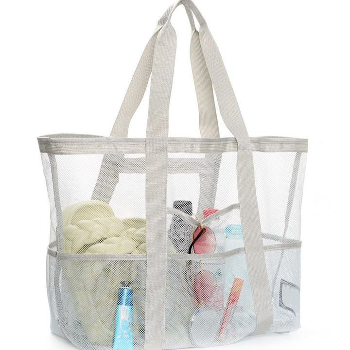 Practical beach bag with mesh design Kalsten