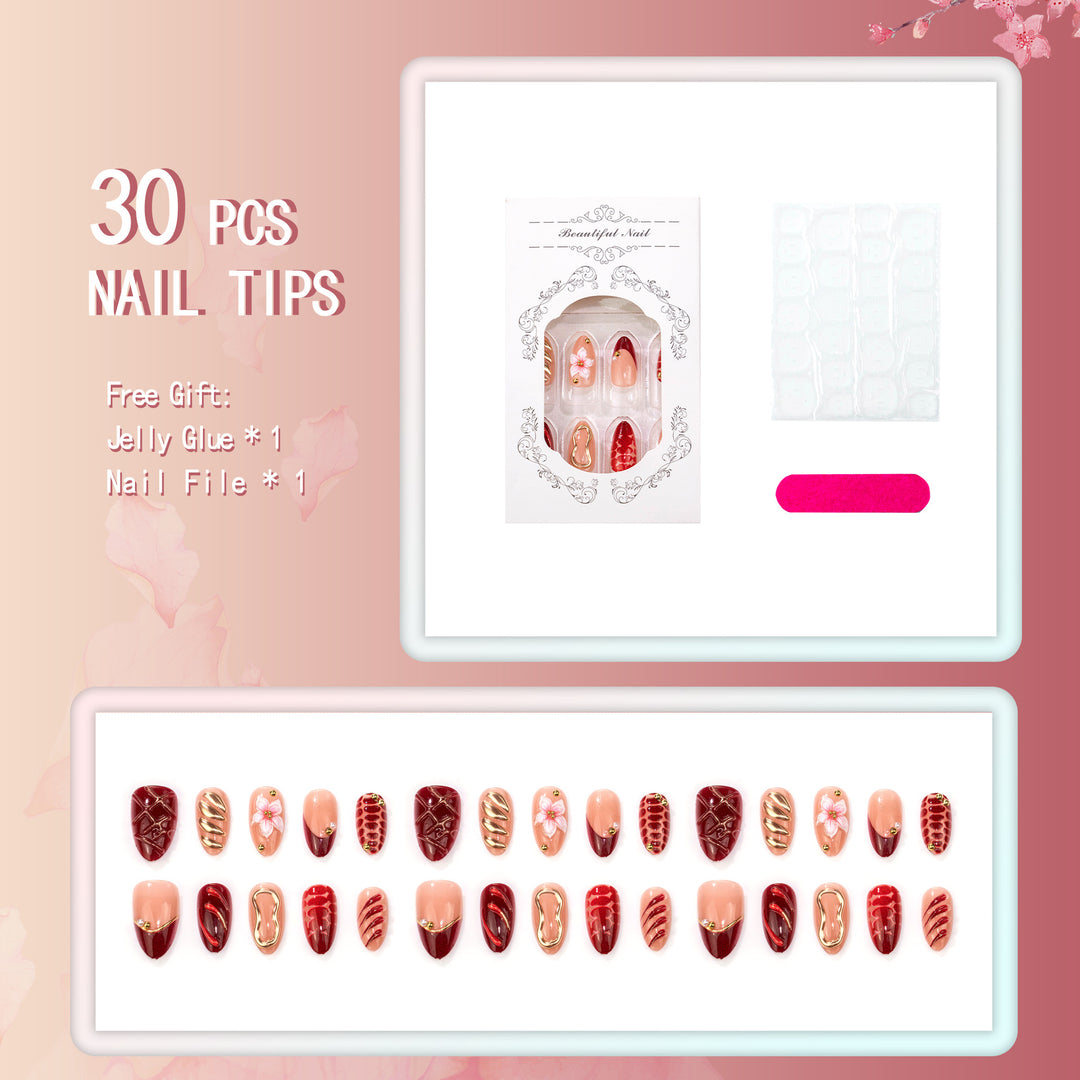 Decorative Press-On Nails