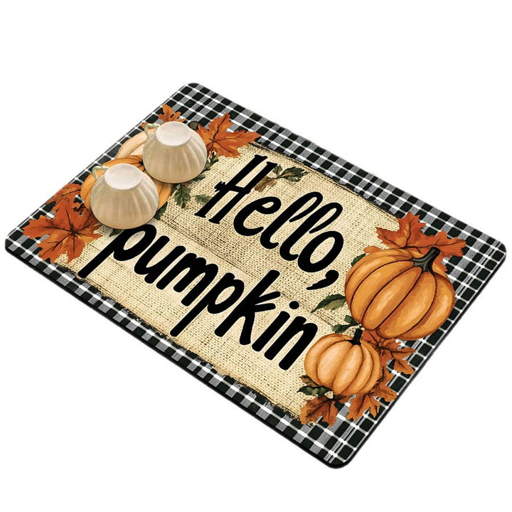 Holiday-Themed Kitchen Mat