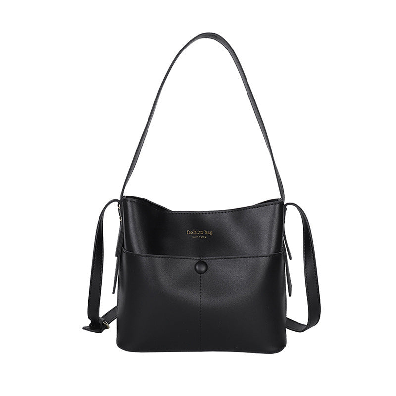 Minimalist Leather Shoulder Bag