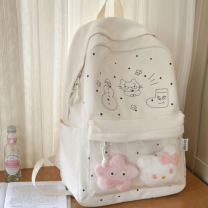 Casual Character-Design School Backpack