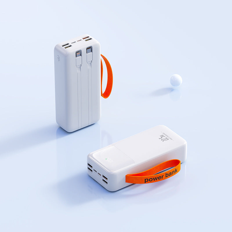 Portable power bank with integrated charging cable and fast charging function Kalsten