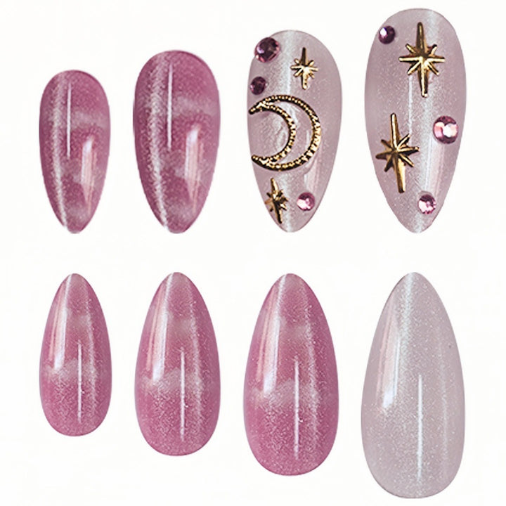 Decorative Thematic Press-On Nail Art Extensions Kalsten